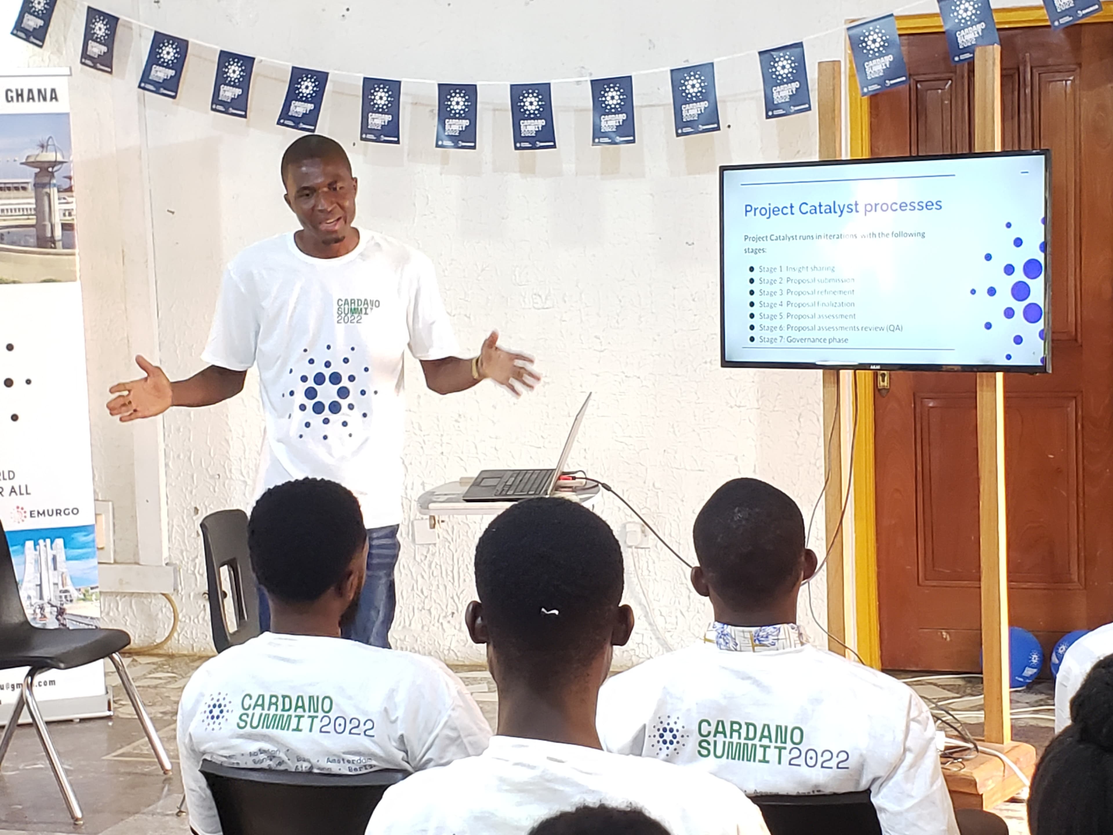 Cardano Summit 2022 Community event in Kumasi, Ghana