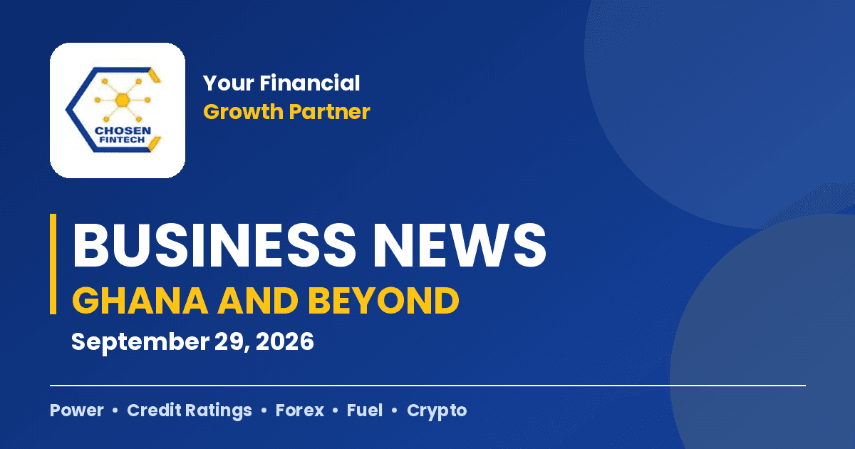 Business News: Ghana and Beyond | September 29, 2026.